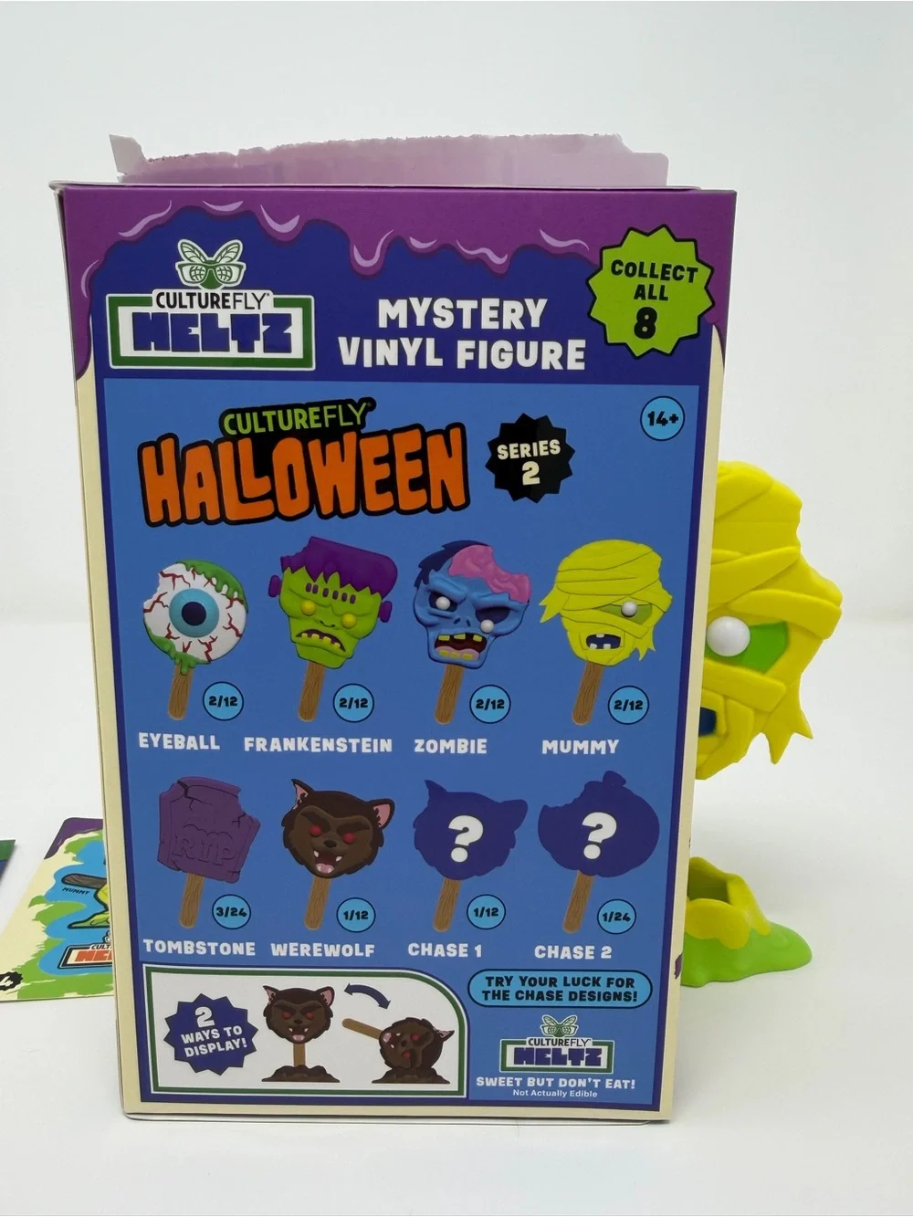 CultureFly Meltz Halloween Series 2 Mummy Popsicle Mystery Vinyl Figure
